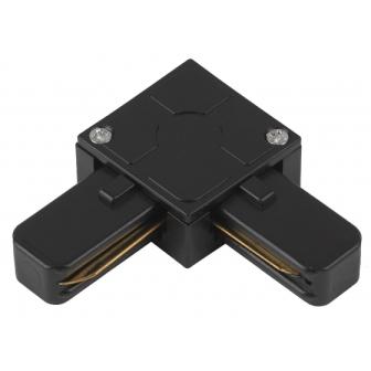 Коннектор TR7-C 2W L BK черный угловой однофазный ЭРА Б0032181 Коннектор TR7-C 2W L BK черный угловой однофазный ЭРА Б0032181