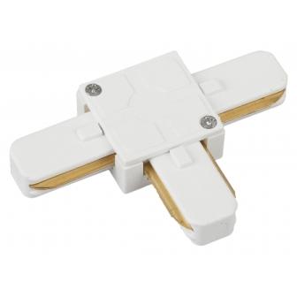 Коннектор TR7-C 2W T WH белый T-образный однофазный ЭРА Б0032178 Коннектор TR7-C 2W T WH белый T-образный однофазный ЭРА Б0032178