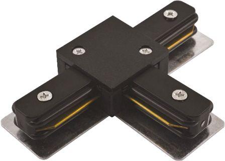 PTR CT-BL коннектор T-образный черный для шинопровода JAZZWAY 5010857 PTR CT-BL коннектор T-образный черный для шинопровода JAZZWAY 5010857
