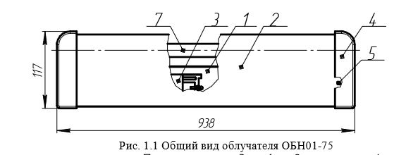 Обн 150 облучатель медицинский бактерицидный схема подключения