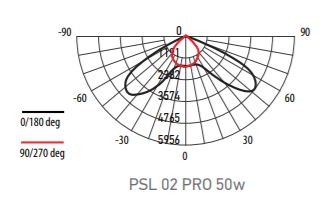 ��������� ������������� ����� ����������� PSL 02 PRO 100w 5000K IP65 BL