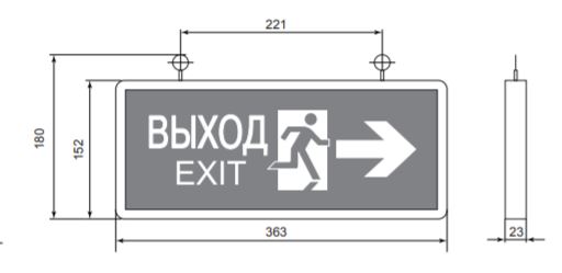 ���������� ������� ���������� ����������� SSA-101-2-20 ��� �����-EXIT-�������